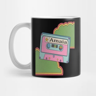 vintage  cassette tape amaia Mug